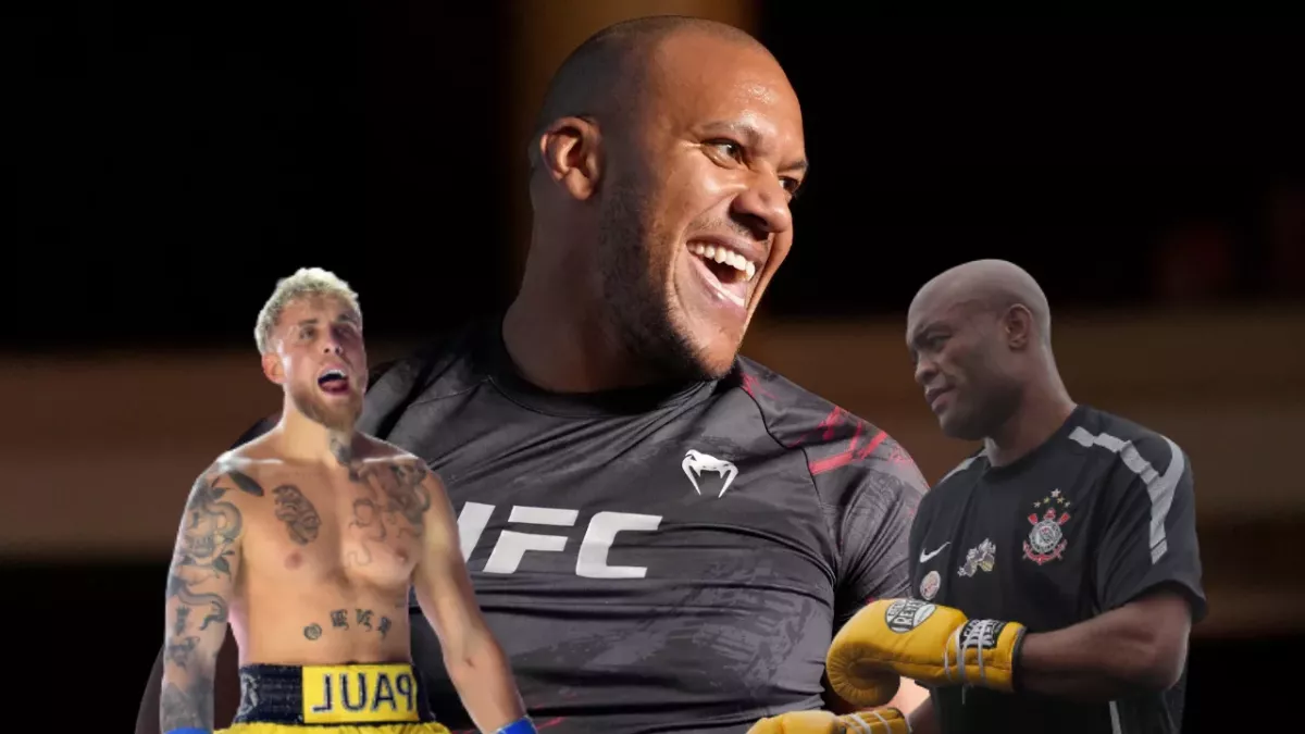 Anderson Silva, Jake Paul et Ciryl Gane 