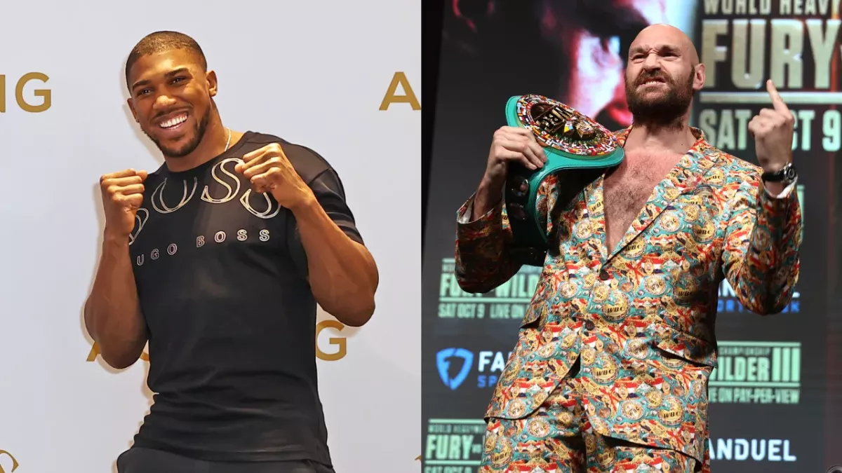 Anthony Joshua et Tyson Fury