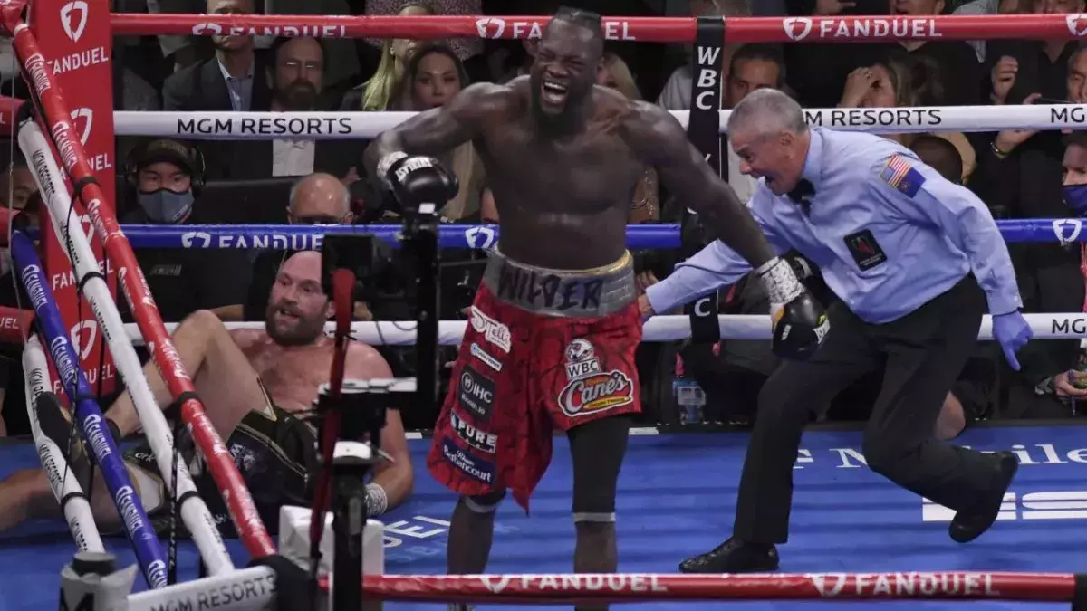 Boxe : Deontay Wilder en plein trip hallucinogène !