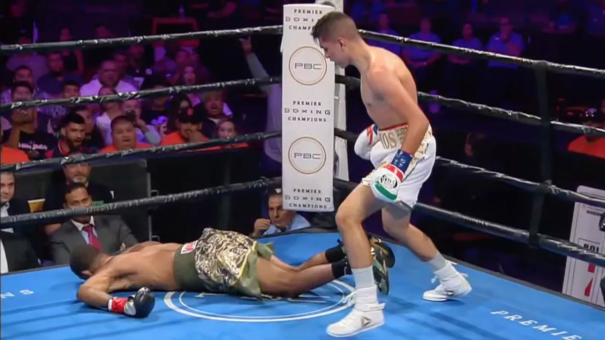 Boxe : Jesus Ramos met KO Rickey Edwards après qu'il l'ait chambré