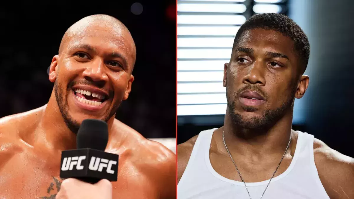 Ciryl Gane et Anthony Joshua 