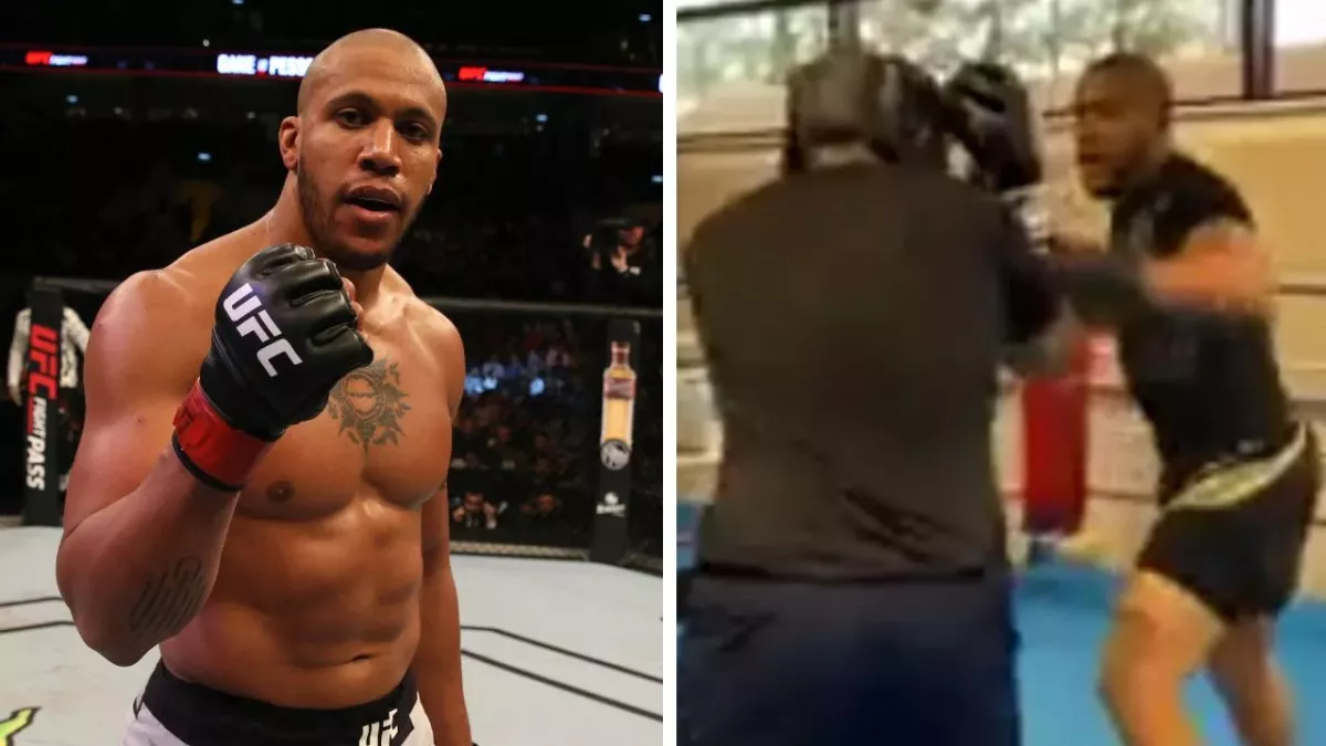 Ciryl Gane a réalisé un sparring avec Djamili-Dini Aboudou. 