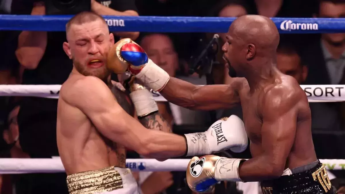 Conor McGregor et Floyd Mayweather 