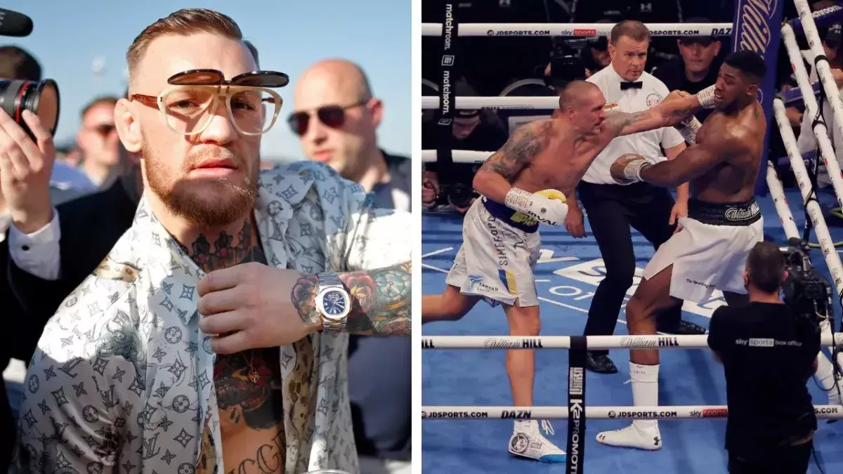Conor McGregor a pris la parole au sujet du combat Usyk vs Joshua. 