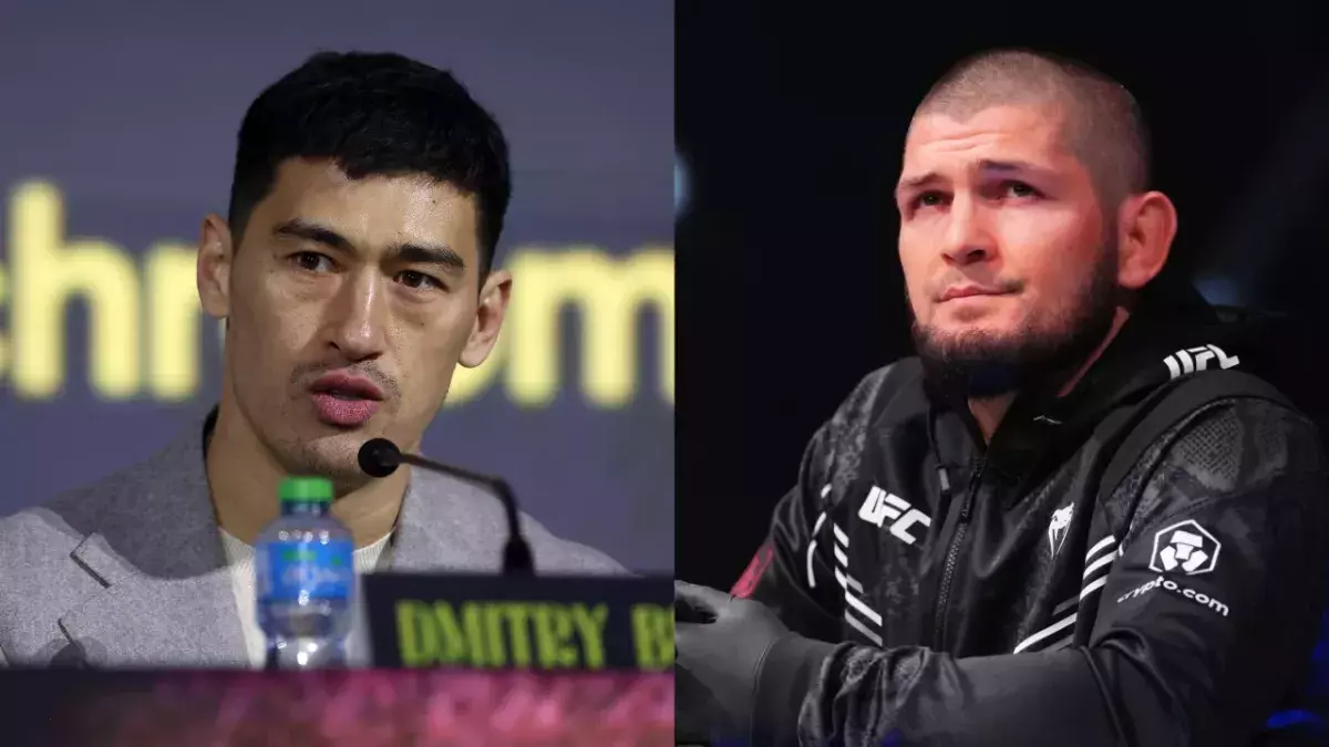 Dmitry Bivol et Khabib Nurmagomedov
