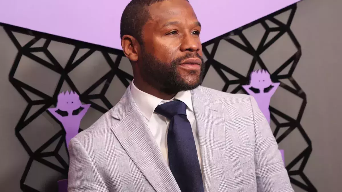 Floyd Mayweather en juin dernier à Los Angeles.