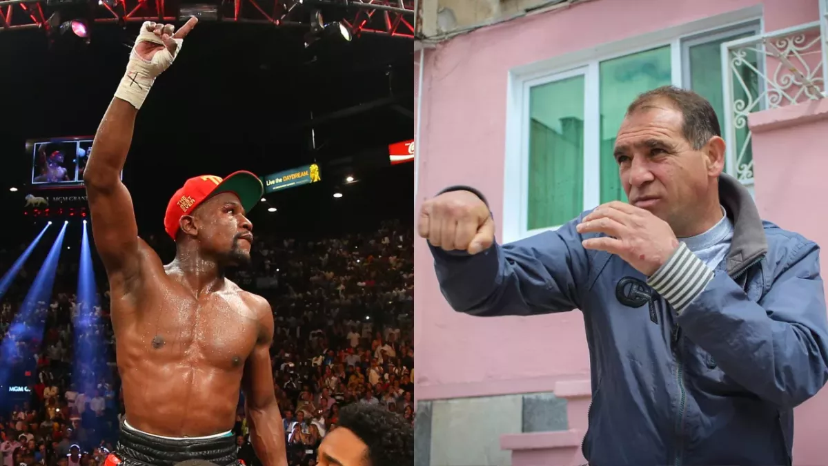 Floyd Mayweather Jr et Serafim Todorov