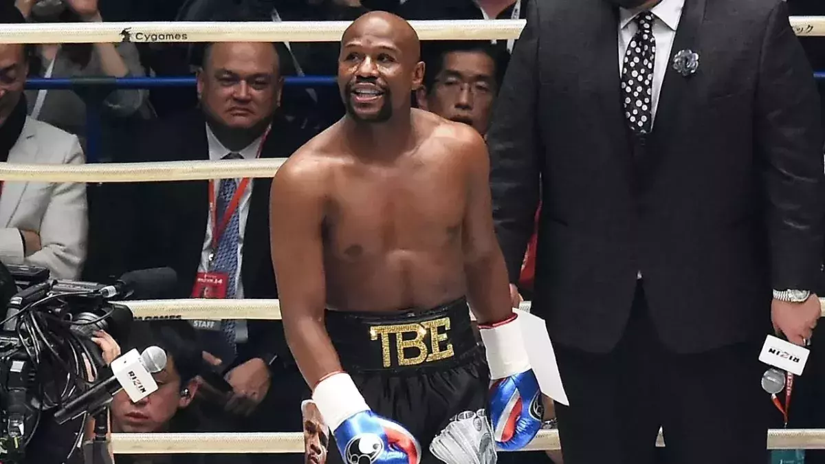 Floyd Mayweather a surclassé Don Moore
