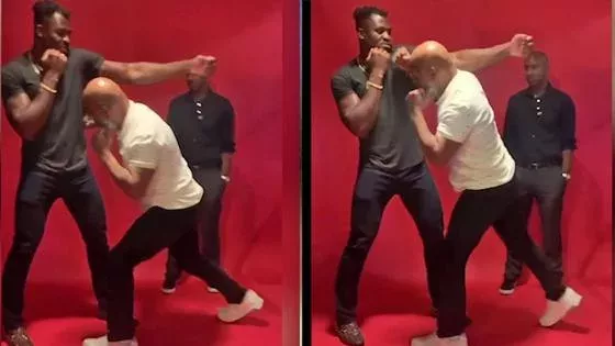 Francis Ngannou & Mike Tyson