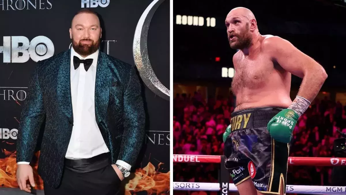 Hafthor Bjornsson, alias La Montagne, veut affronter son idole Tyson Fury en boxe anglaise.