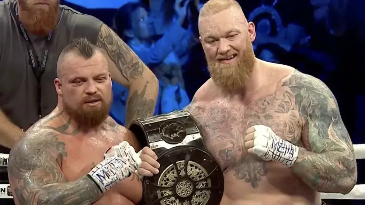 Hafthor Bjorsson s'est imposé face à Eddie Hall. 