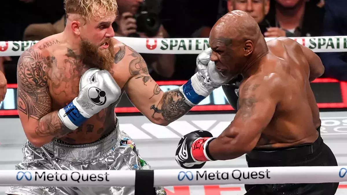 Jake Paul a affronté Mike Tyson le vendredi 15 novembre 2024 à Arlington au Texas.