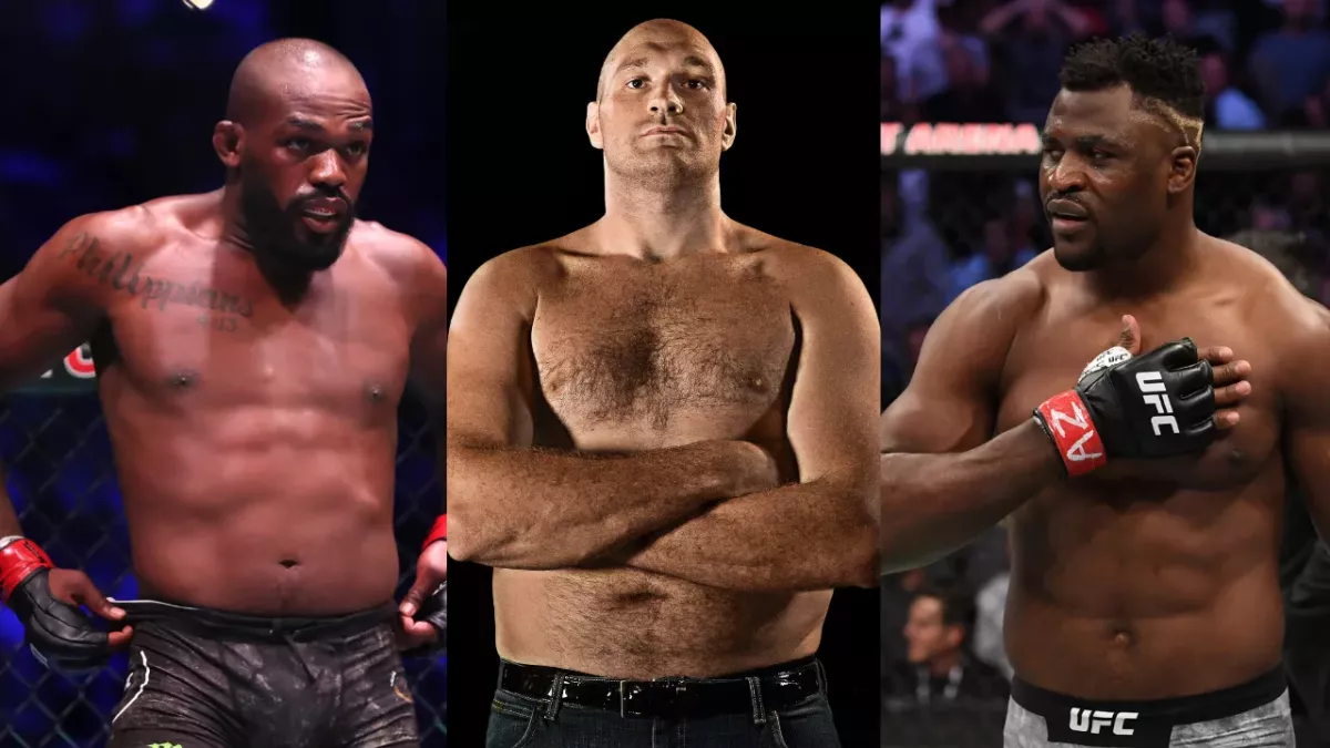 Jon Jones/Tyson Fury/Francis Ngannou