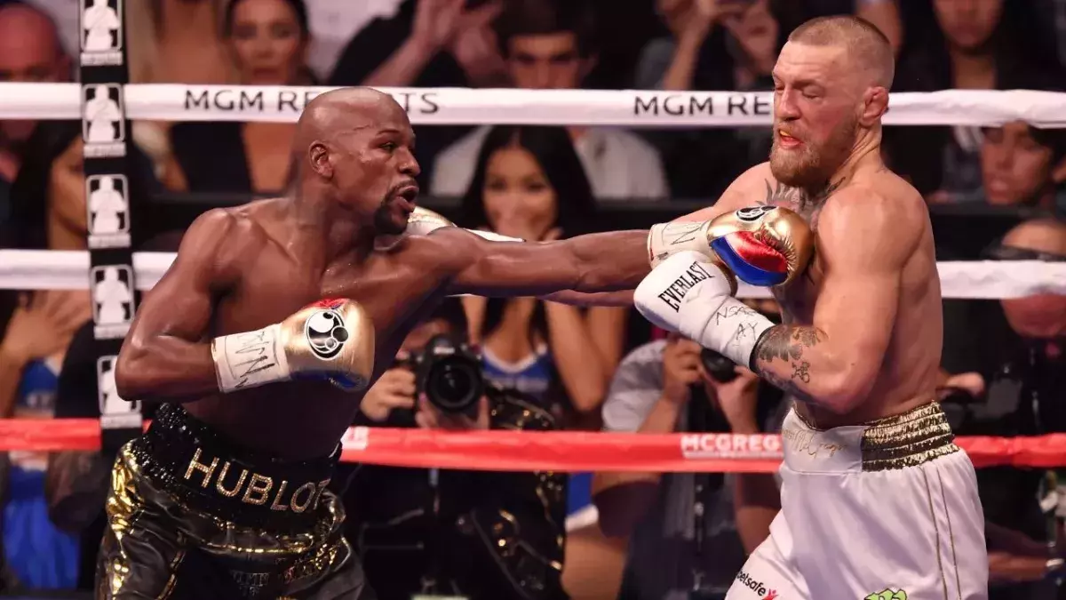 Le premier combat entre Floyd Mayweather et Conor McGregor remonte à 2017. 