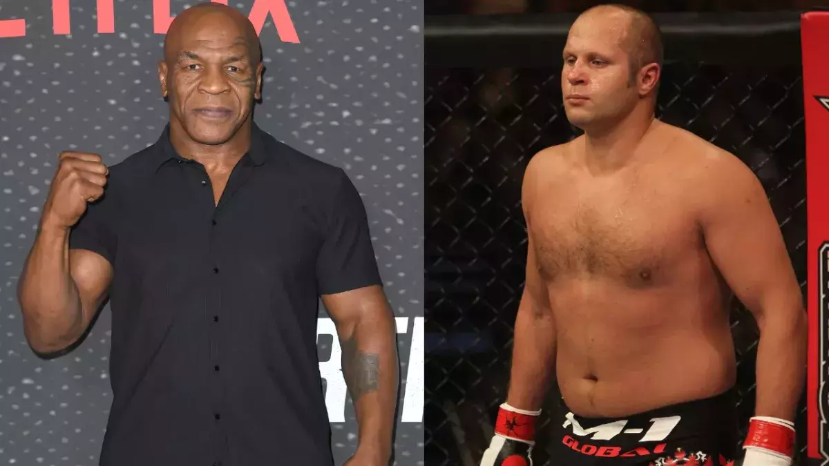 Mike Tyson et Fedor Emelianenko