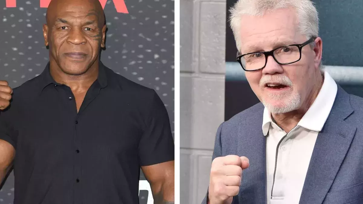 Mike Tyson a été coaché à la fin de sa jeune carrière par Freddie Roach au début des années 2000.