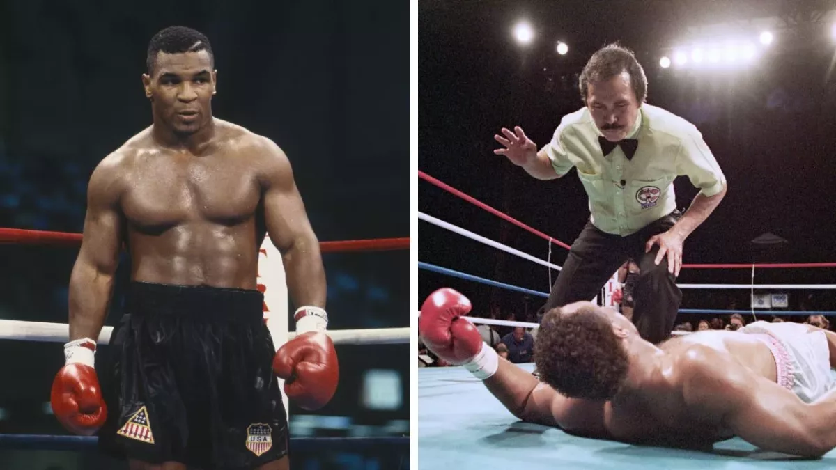 Mike Tyson a mis KO Pinklont Thomas en 1987. 