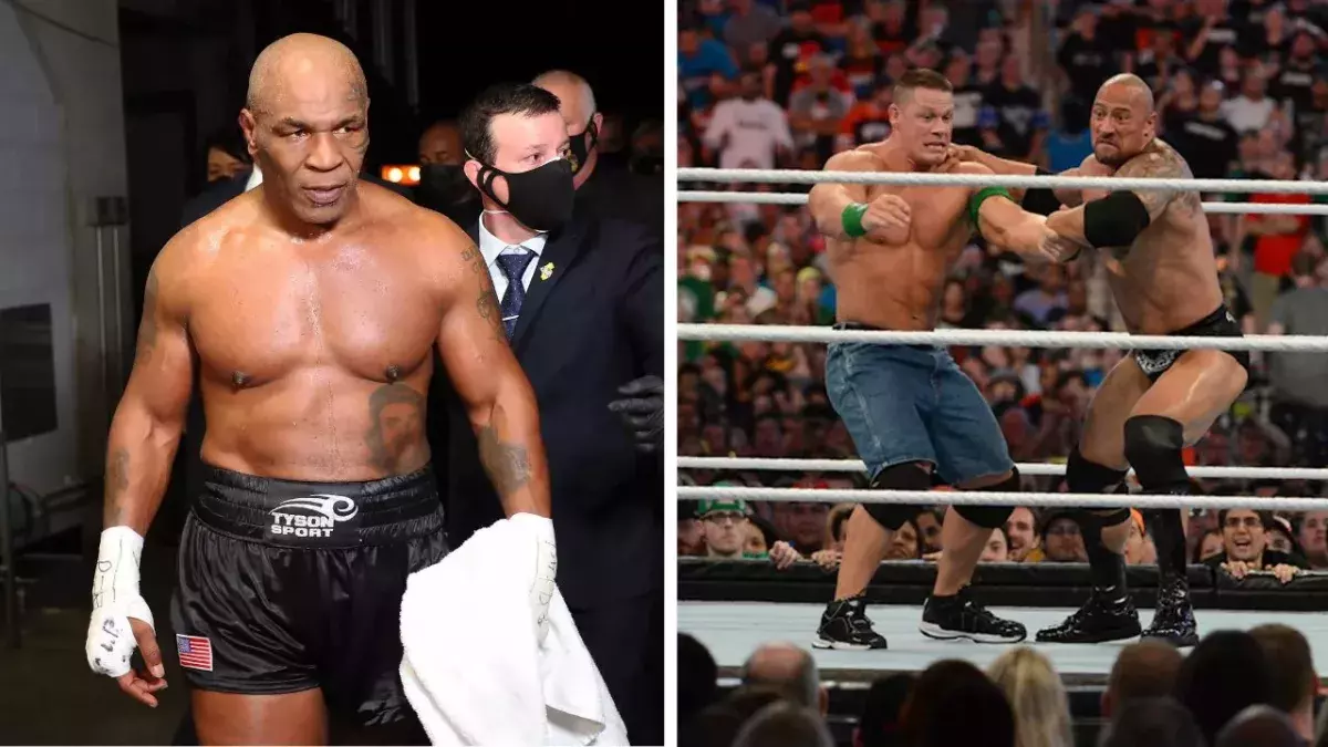 Mike Tyson pourrait affronter une star de la WWE. 