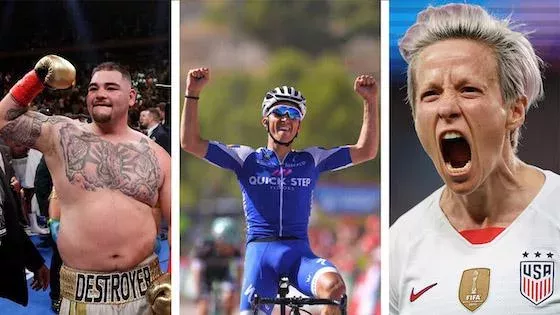 Notre top des sportifs de l'année 2019 !