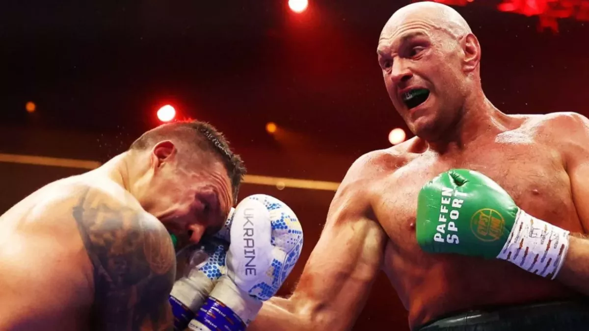 Oleksandr Usyk et Tyson Fury sont allés au bout des 12 rounds. 