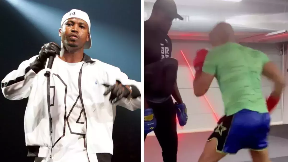 Rohff s'est entrainé avec Alpha Cissokho, combattant de MMA signé à l'Ares FC. 