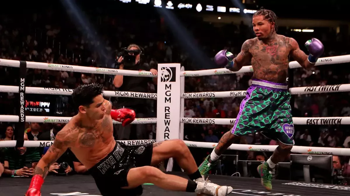 Ryan Garcia a été mis KO au 7e round par Gervonta Davis. 