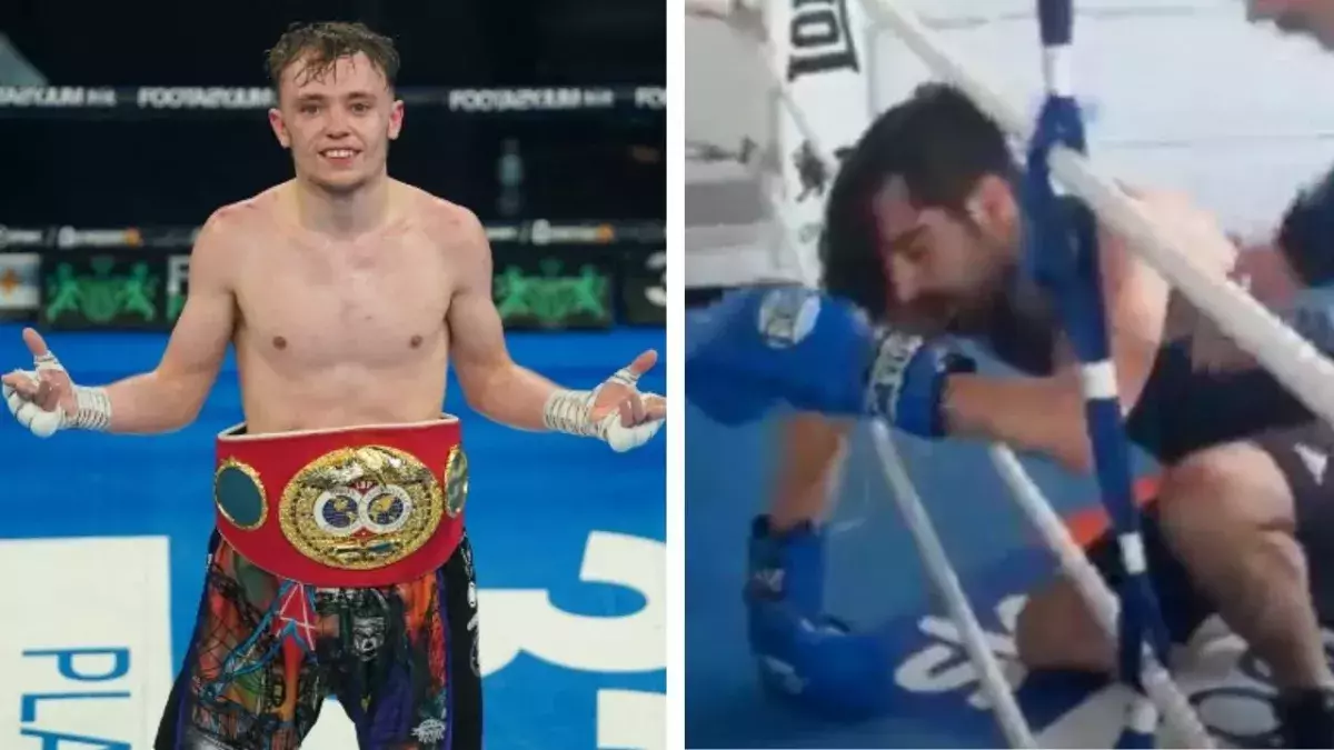 Sunny Edwards a invité un homme qui le critiquait sur les réseaux à un combat d'entrainement. 
