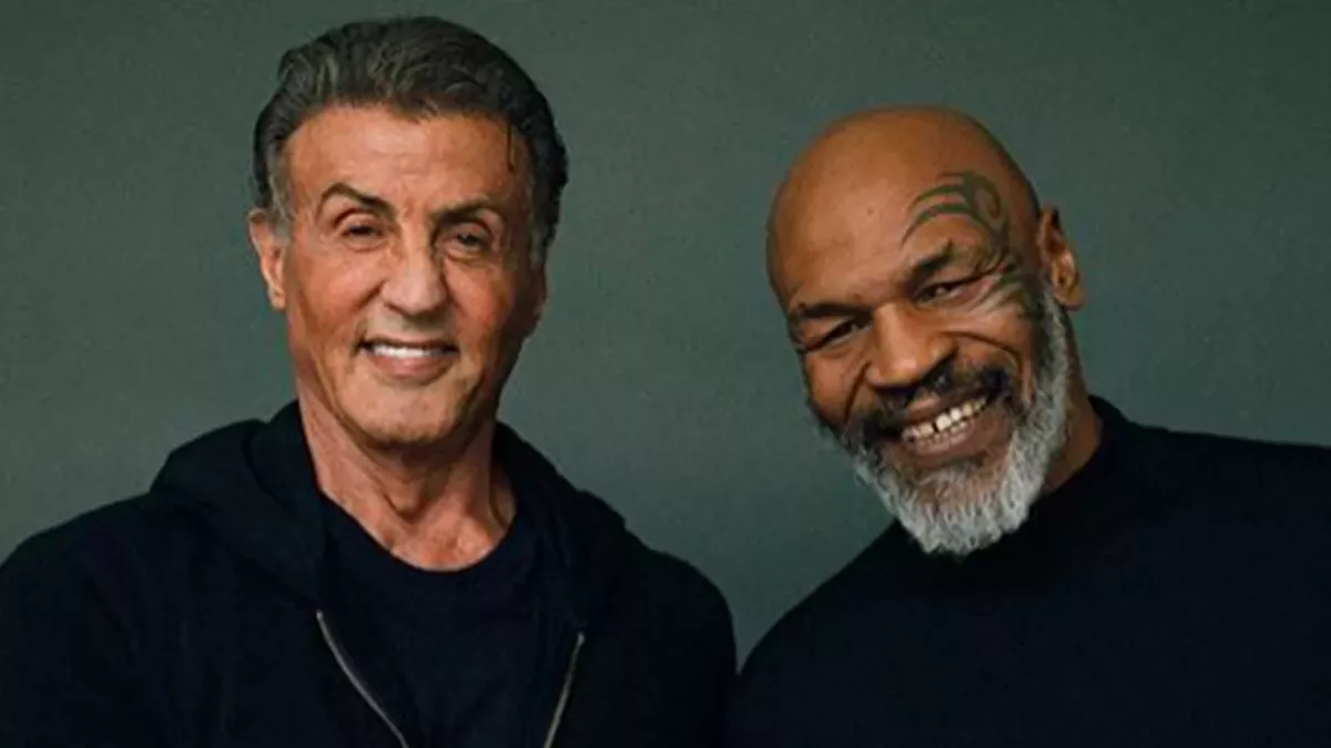 Sylvester Stallone & Mike Tyson
