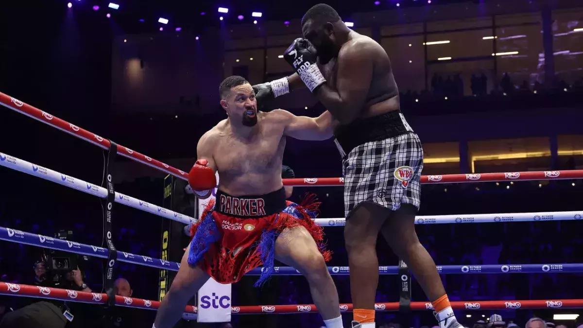 Joseph Parker et Martin Bakole