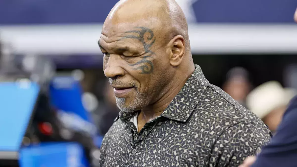 Mike Tyson le 15 septembre 2024 à Dallas.
