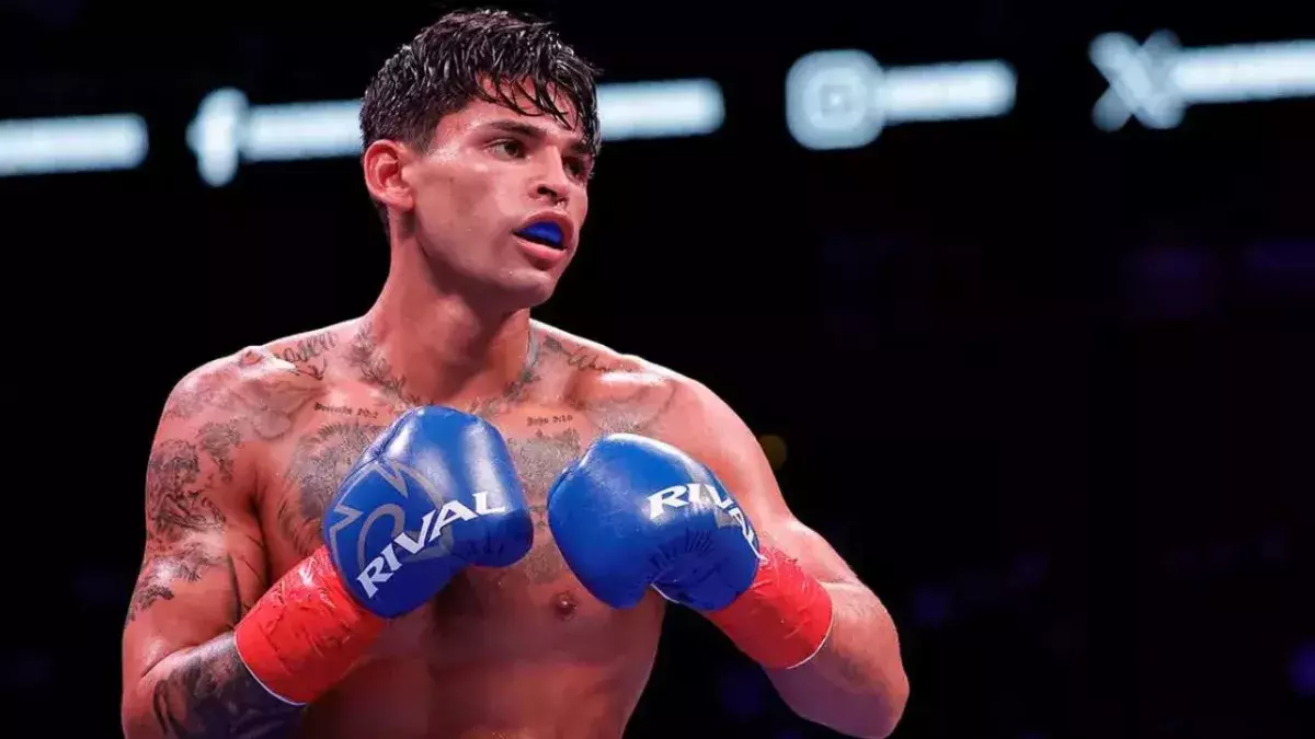 Ryan Garcia sur le ring