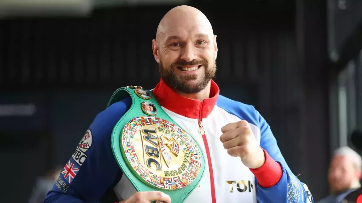 Tyson Fury boxe chez les professionnels depuis 2008. 