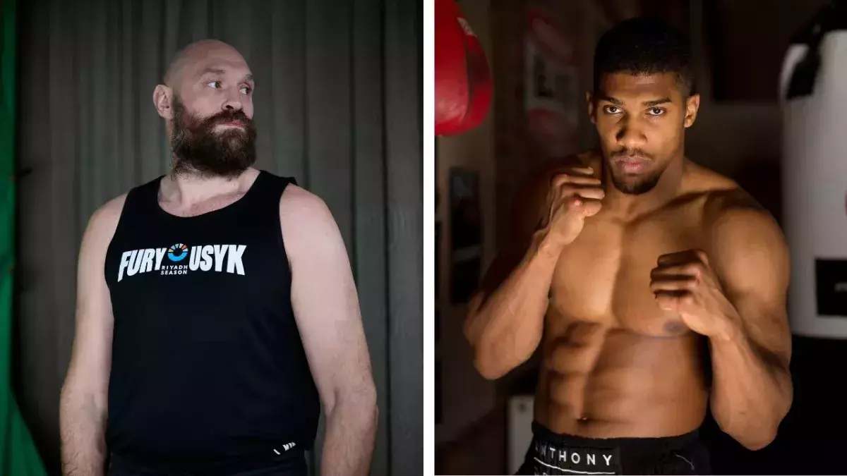 Tyson Fury et Anthony Joshua pourraient s'affronter en 2025. 