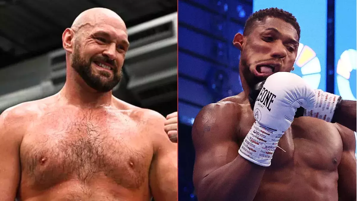 Tyson Fury et Anthony Joshua