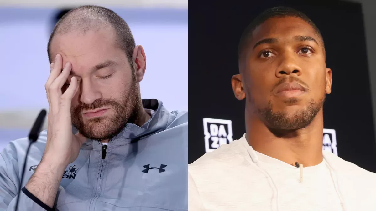Tyson Fury et Anthony Joshua 