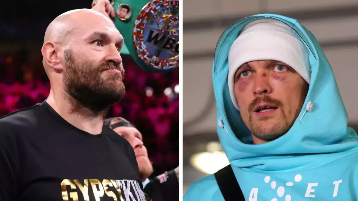 Tyson Fury et Oleksandr Usyk pourraient s'affronter pour l'unification des titres poids lourds. 