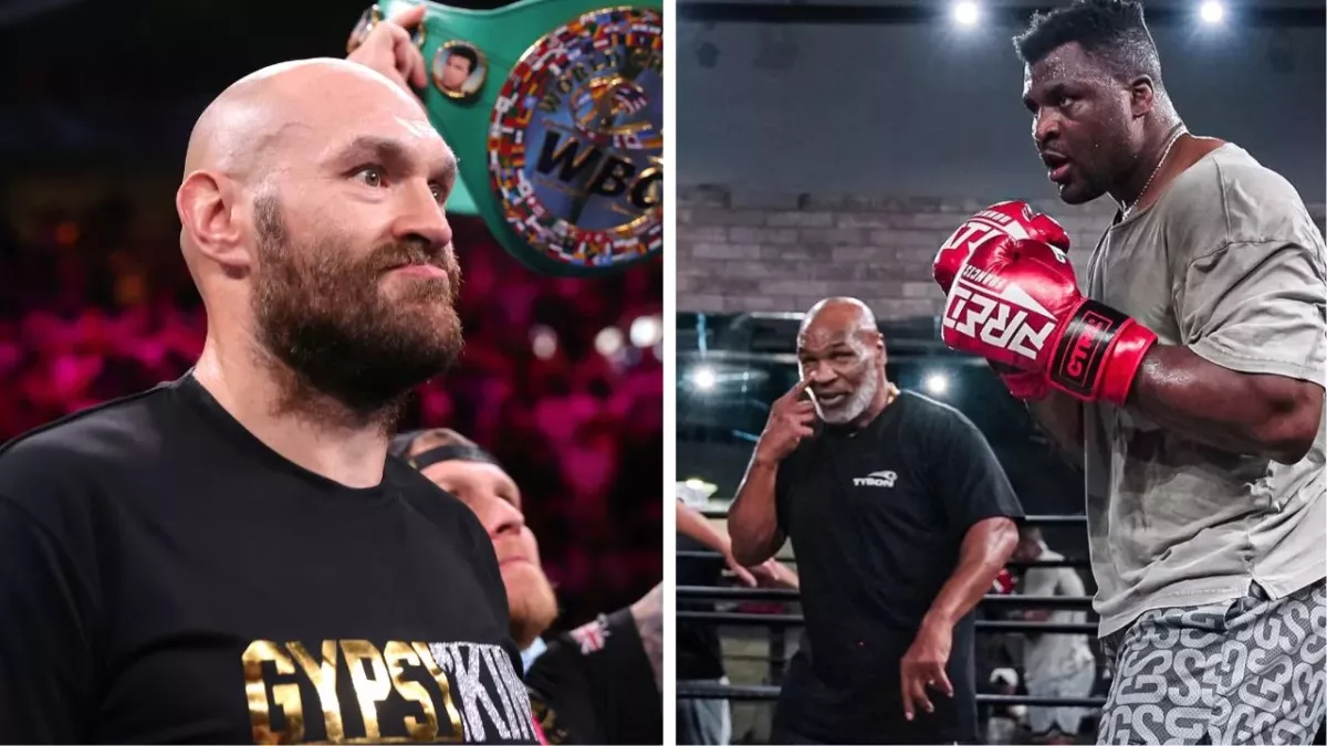 Tyson Fury Fera face à Francis Ngannou, entrainé par Mike Tyson, le 28 octobre. 