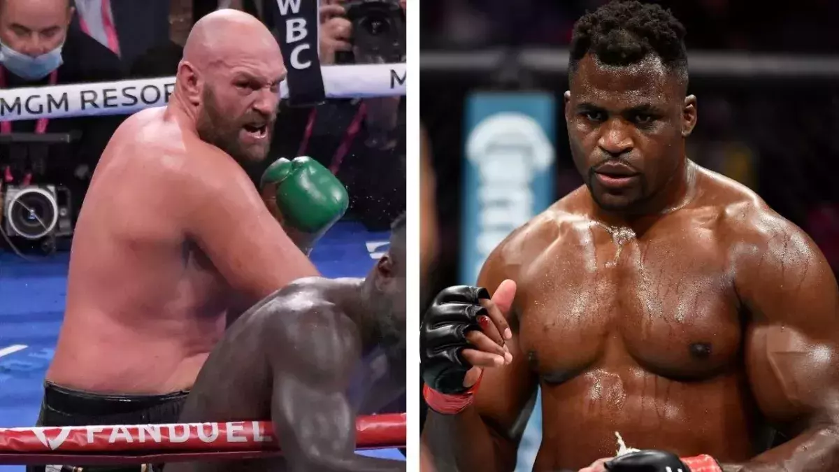 Tyson Fury a invité Francis Ngannou à venir le défier dans le ring. 