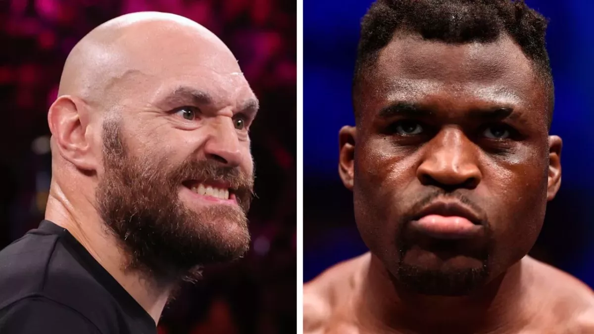 Tyson Fury a lancé les hostilités avec Francis Ngannou à quelques jours de leur combat. 