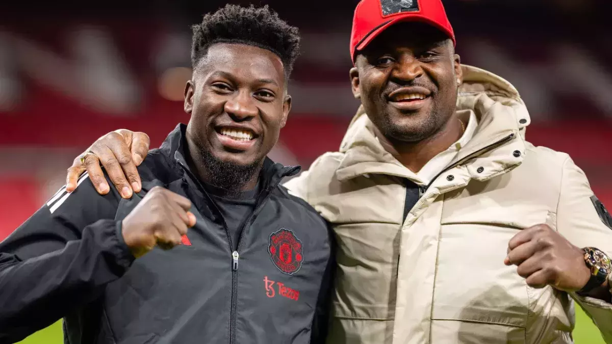 André Onana et Francis Ngannou