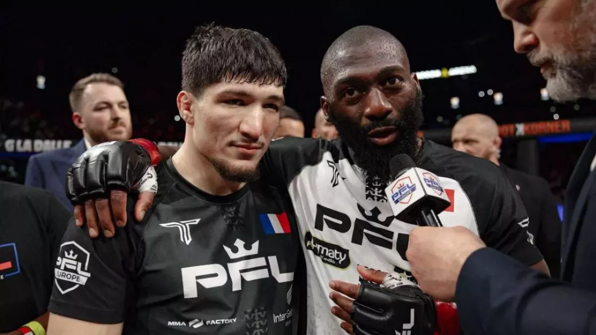 Baysangur Chamsoudinov ne semble pas être convaincu de la qualité de Derek Anderson, prochain adversaire de Cédric Doumbé. 