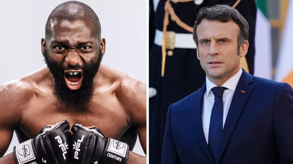Cédric Doumbé a provoqué, sur le ton de l'humour, Emmanuel Macron. 