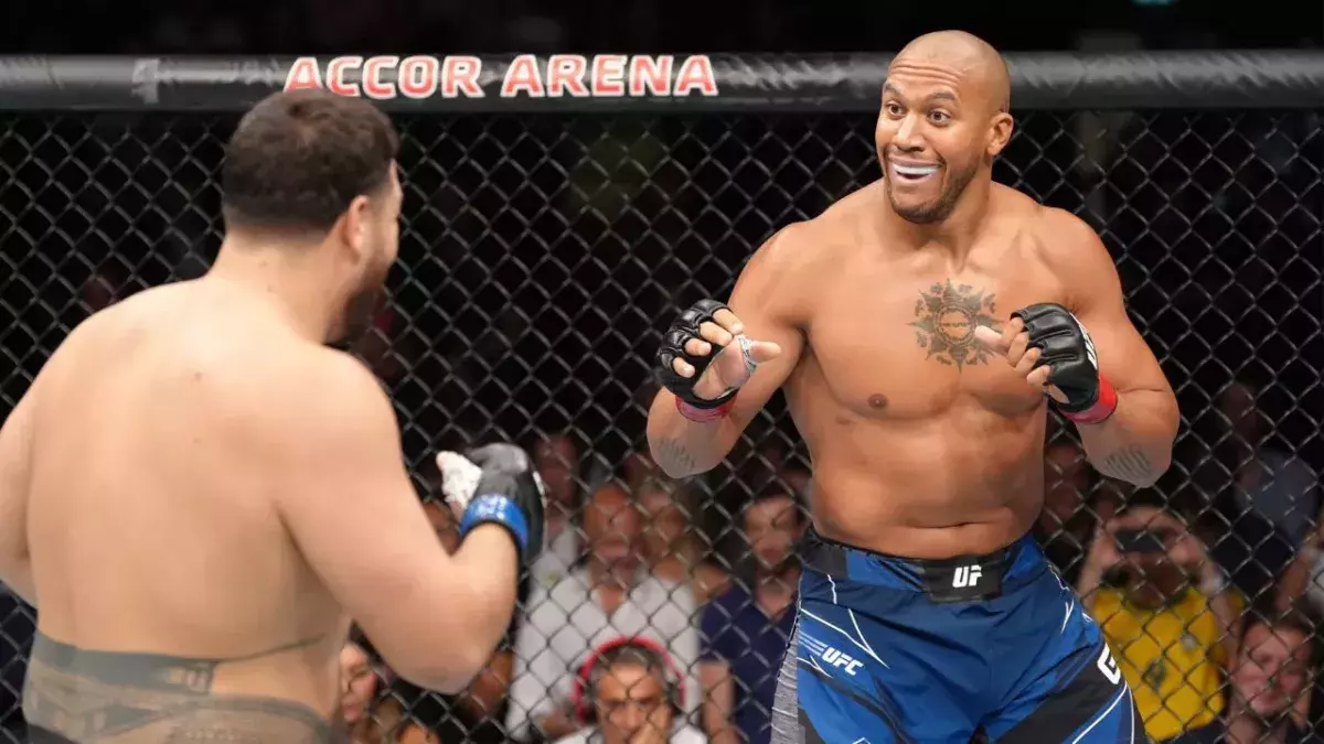Ciryl Gane l'a emporté face à Tai Tuivasa par KO au 3ème round. 