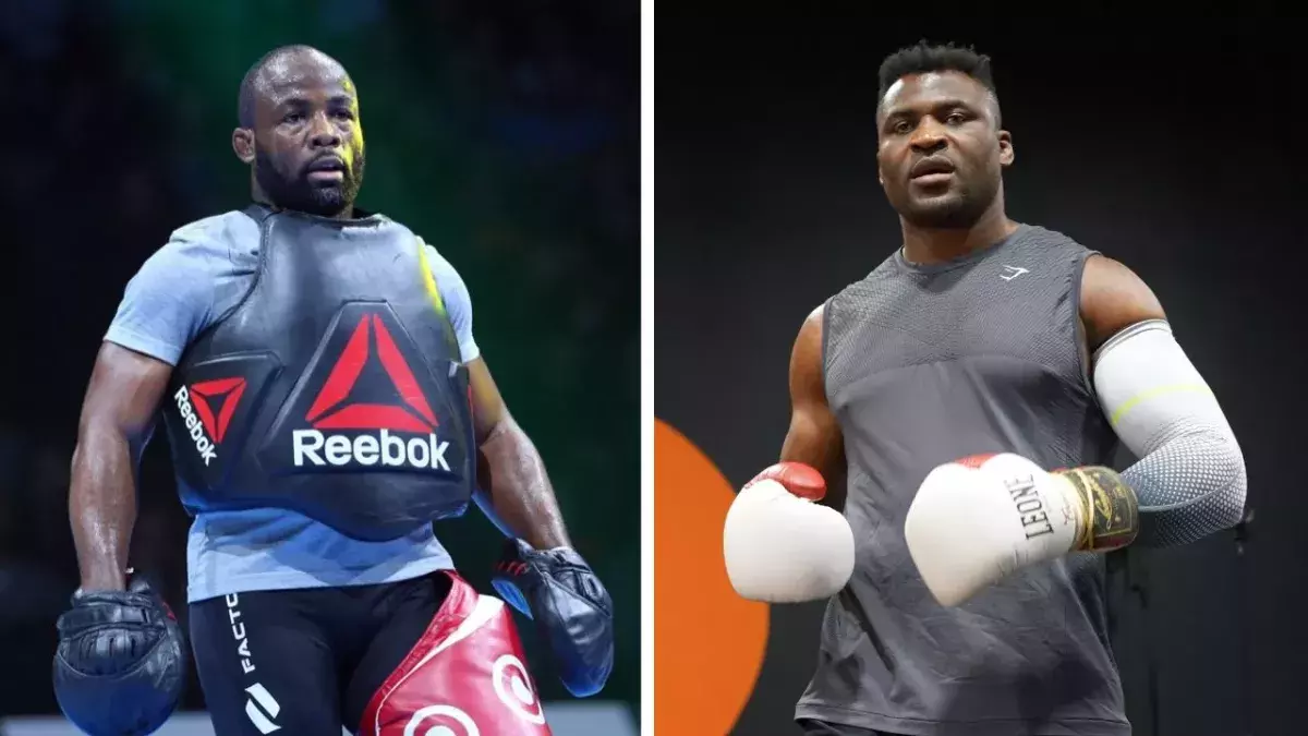 Fernand Lopez et Francis Ngannou.