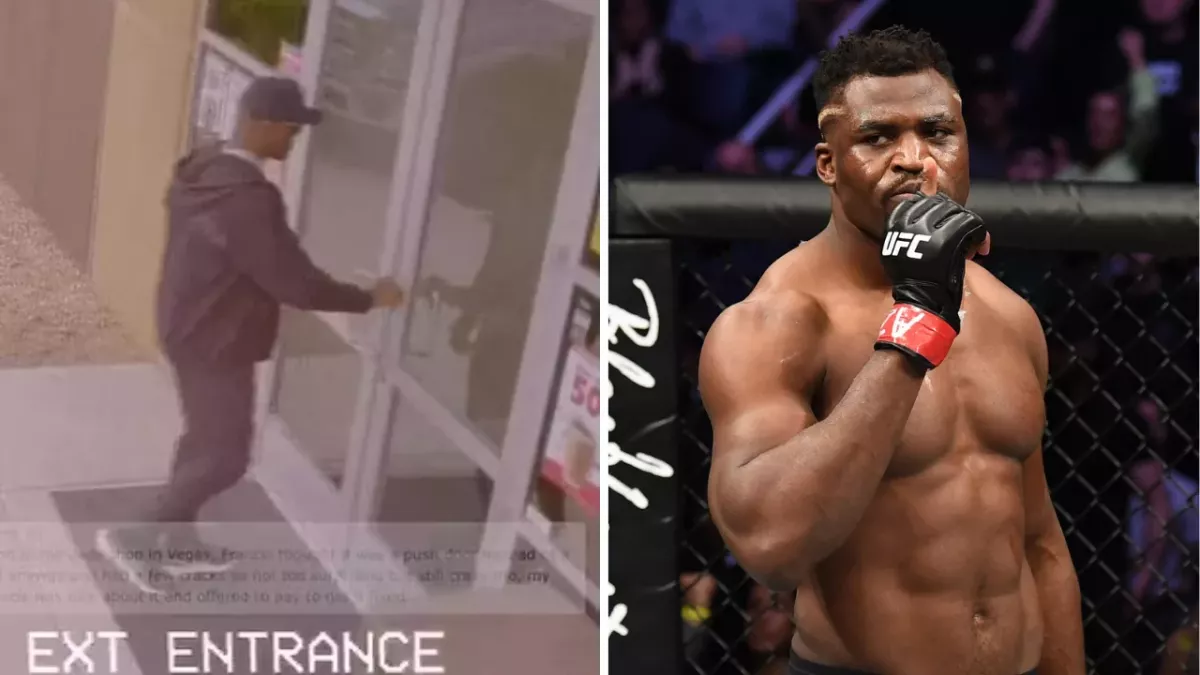 Francis Ngannou MMA combat boxe video rue