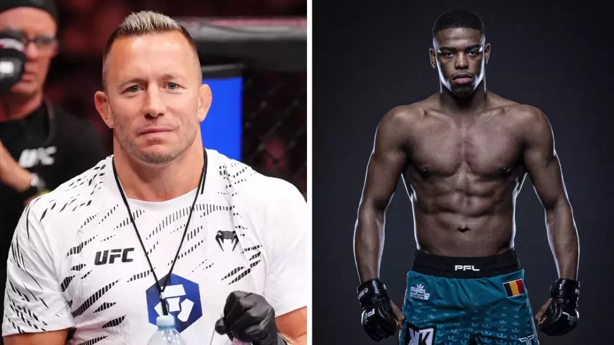Georges St-Pierre et Patrick Habirora.