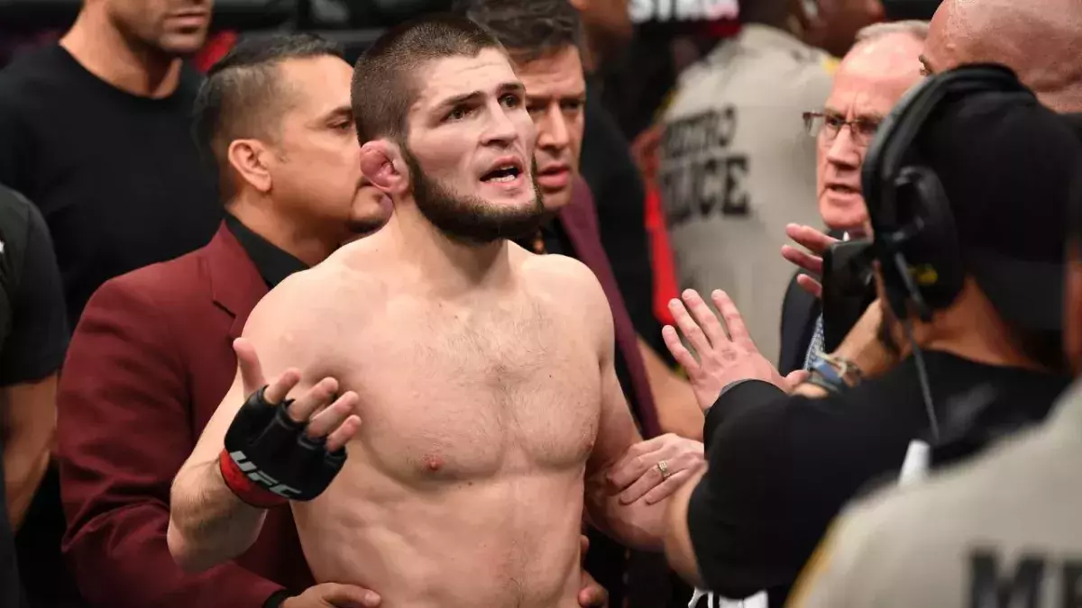 Khabib Nurmagomedov. 