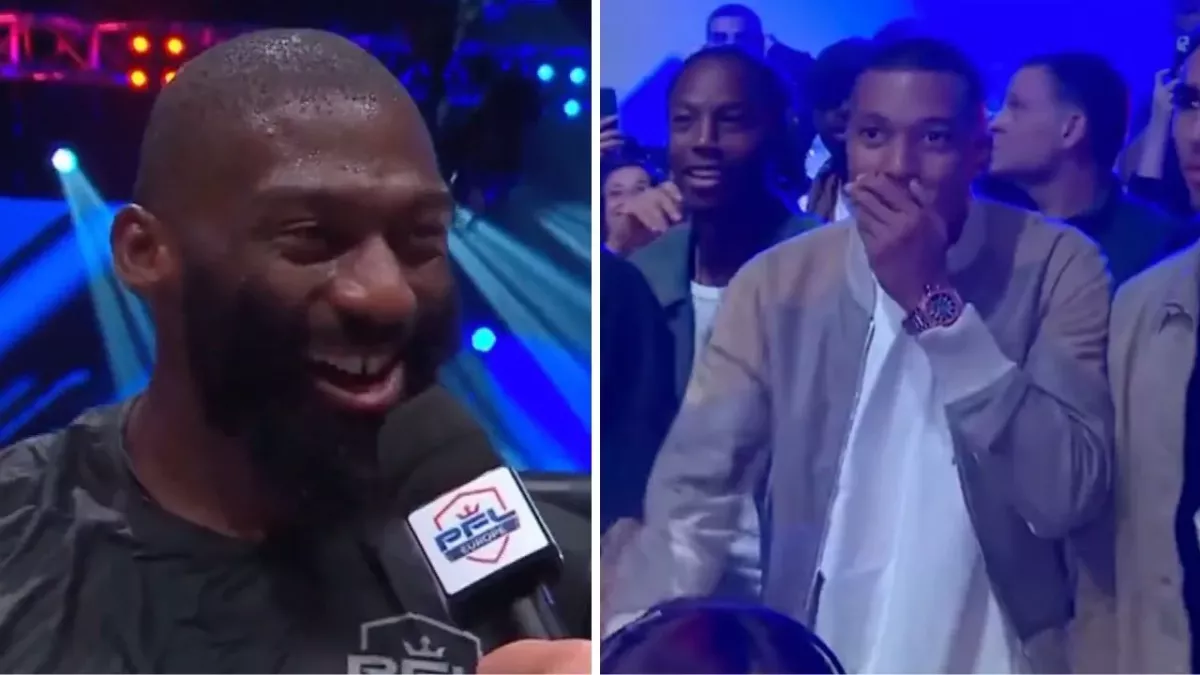 Kylian Mbappé a été interloqué par la victoire de Cédric Doumbé sur Jordan Zébo. 