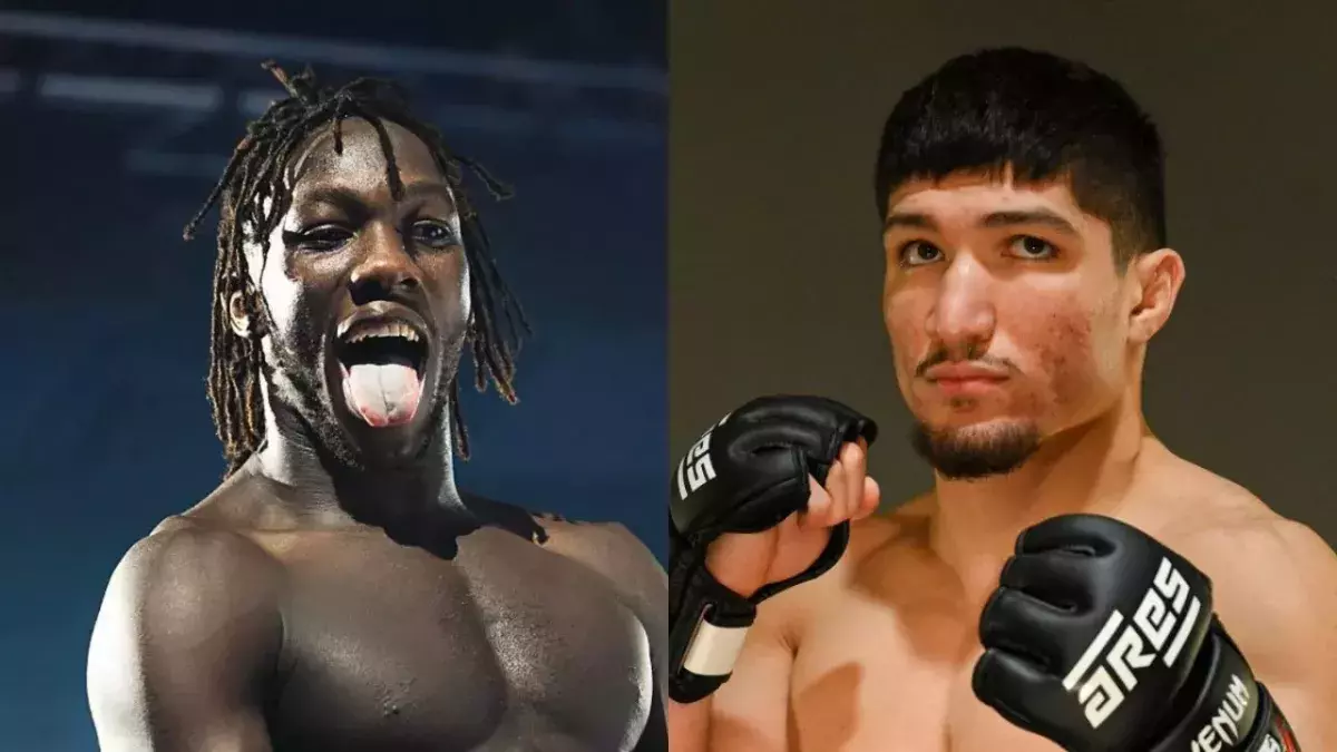 Oualy Tandia et Baissangour "Baki" Chamsoudinov.