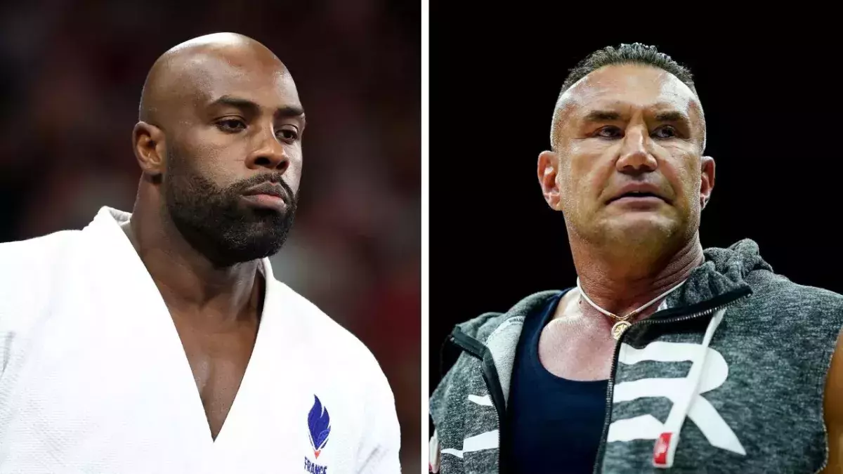 Teddy Riner et Jérôme Le Banner.